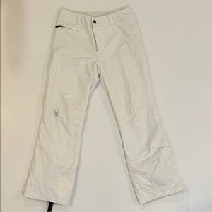 Women’s Spider Snow White Ski Pants Sz10  New